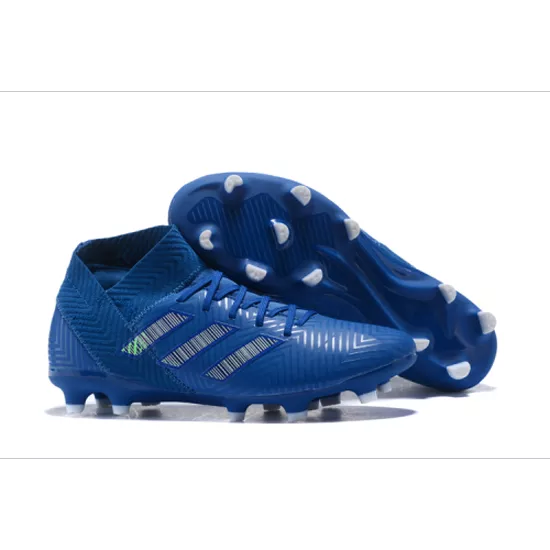AD X NEMEZIZ 18.1 FG Football Boots-Blue - bestfootballkits