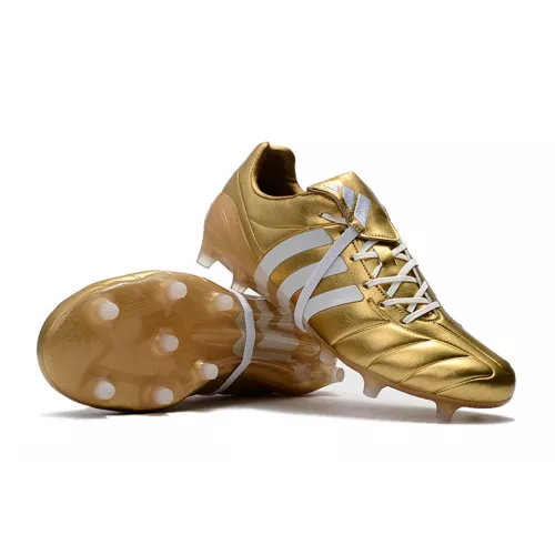 AD X Predator Mania Champagne FG Football Boots-Golden - bestfootballkits