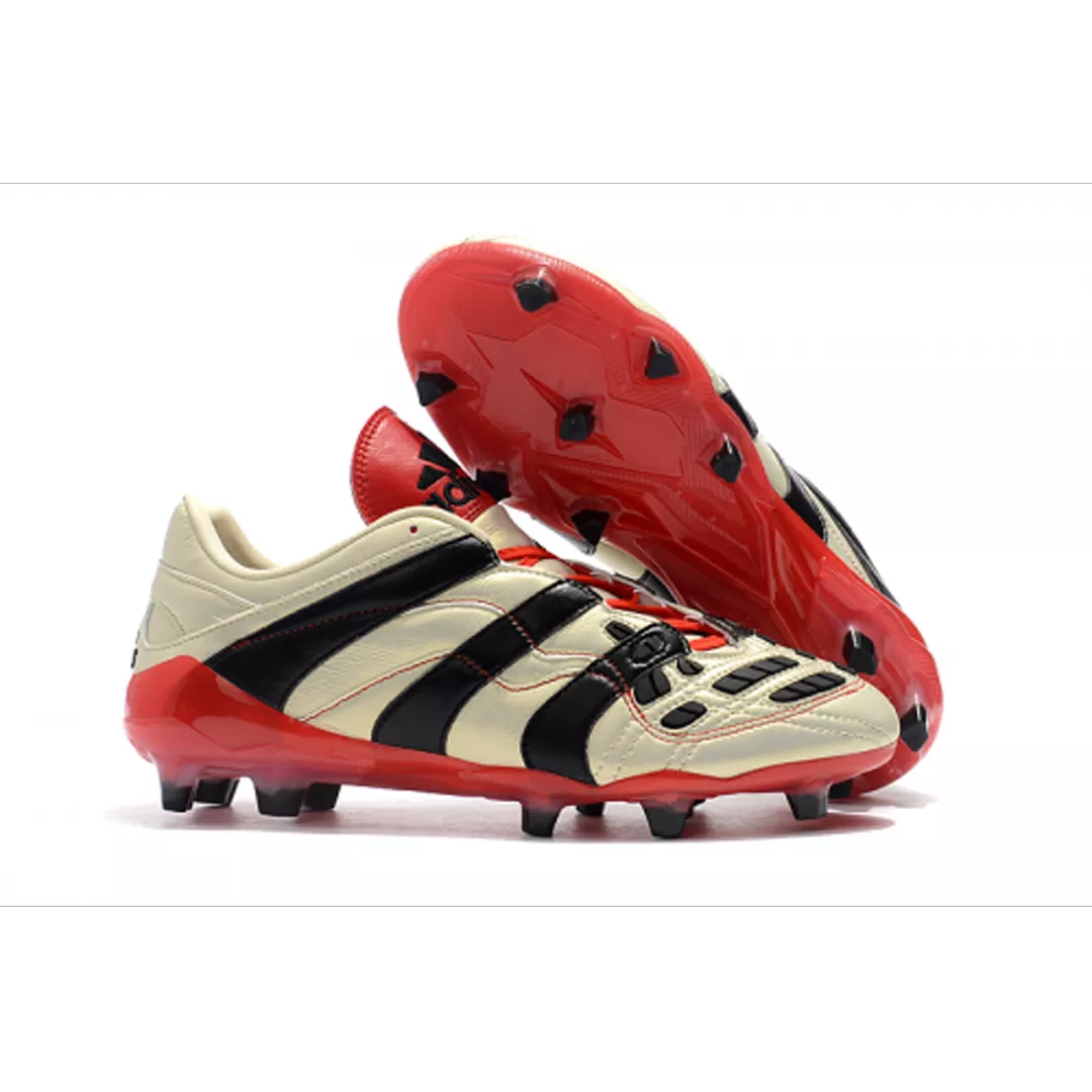 AD X Predator Accelerator Electricity AG Football Boots-Beige