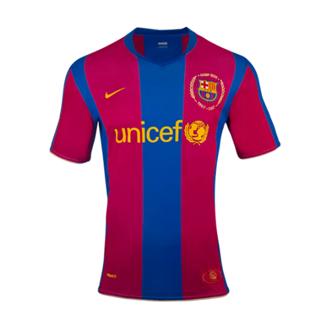 Barcelona Classic Football Shirt Home 2007/08