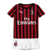 AC Milan Football Mini Kit (Shirt+Shorts) Home 2019/20 - bestfootballkits