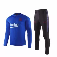 Barcelona Zipper Sweatshirt Kit(Top+Pants) 2019/20 - bestfootballkits