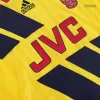 Men Retro Fan Version Arsenal Away Soccer Jersey 1993/94 Yellow - bestfootballkits