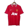 Men Retro Fan Version Manchester United Home Soccer Jersey 2011/12 Red - bestfootballkits