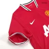 Men Retro Fan Version Manchester United Home Soccer Jersey 2011/12 Red - bestfootballkits