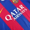 MESSI #10 Retro 2016/17 Barcelona Home Soccer Jersey Red&Blue - bestfootballkits