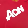 Men Retro Fan Version Manchester United Home Soccer Jersey 2011/12 Red - bestfootballkits