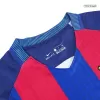 MESSI #10 Retro 2016/17 Barcelona Home Soccer Jersey Red&Blue - bestfootballkits
