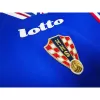 Retro Croatia Away Soccer Jersey World Cup1998 Blue - bestfootballkits