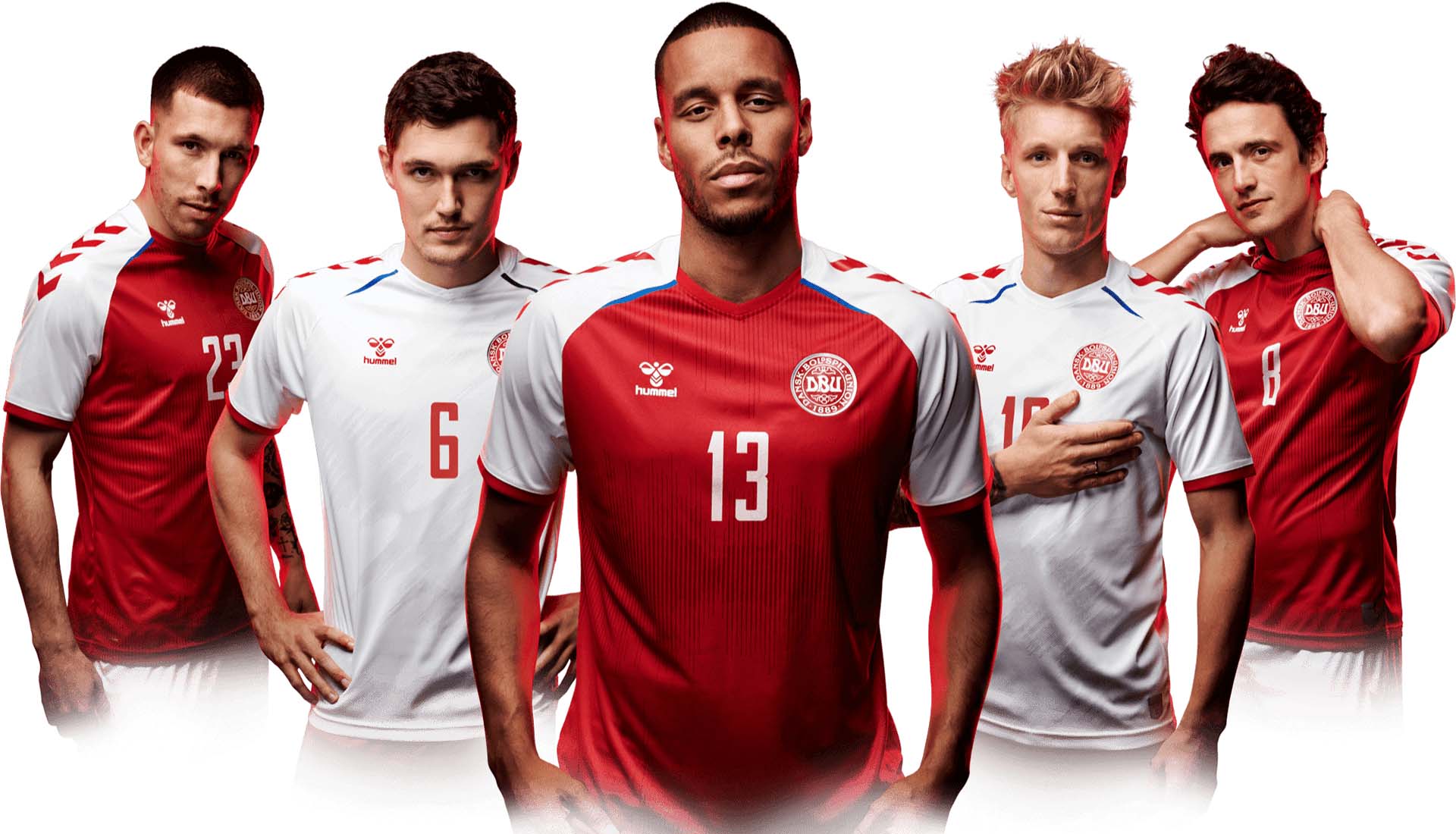 Hummel Unveil Denmark 2021 Home & Away Shirts - FootballBible
