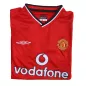 Manchester United Classic Football Shirt Home 2000/2 - bestfootballkits