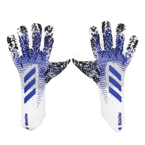 AD White&Blue Pradetor A12 Goalkeeper Gloves - bestfootballkits