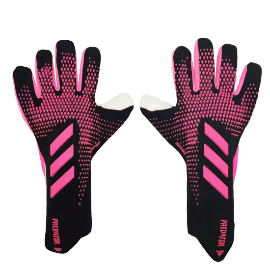 AD Black&Pink Pradetor A12 Goalkeeper Gloves - bestfootballkits