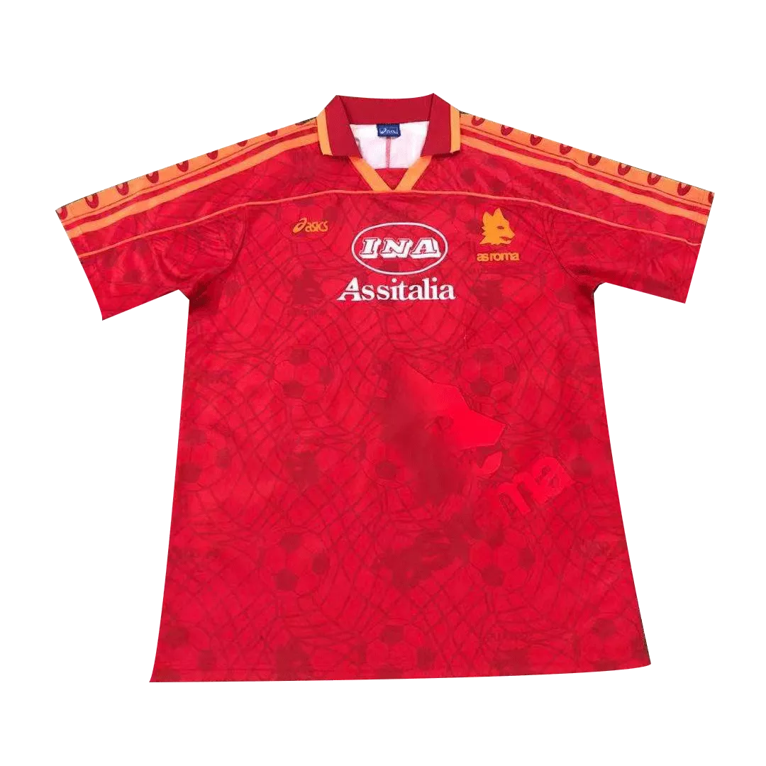 Roma Classic Football Shirt Home 1995/96