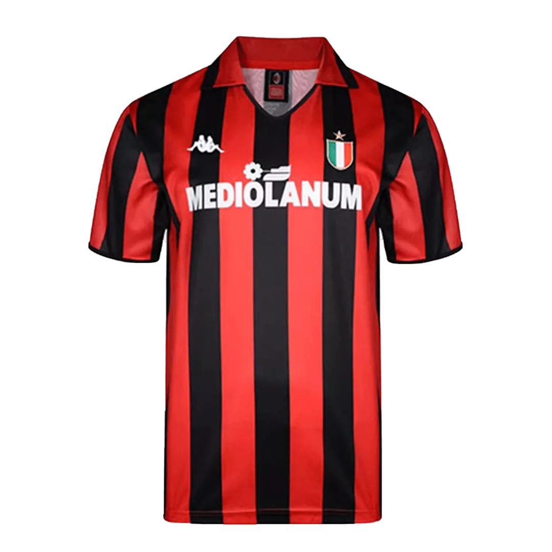 AC Milan Classic Football Shirt Home 1988/89