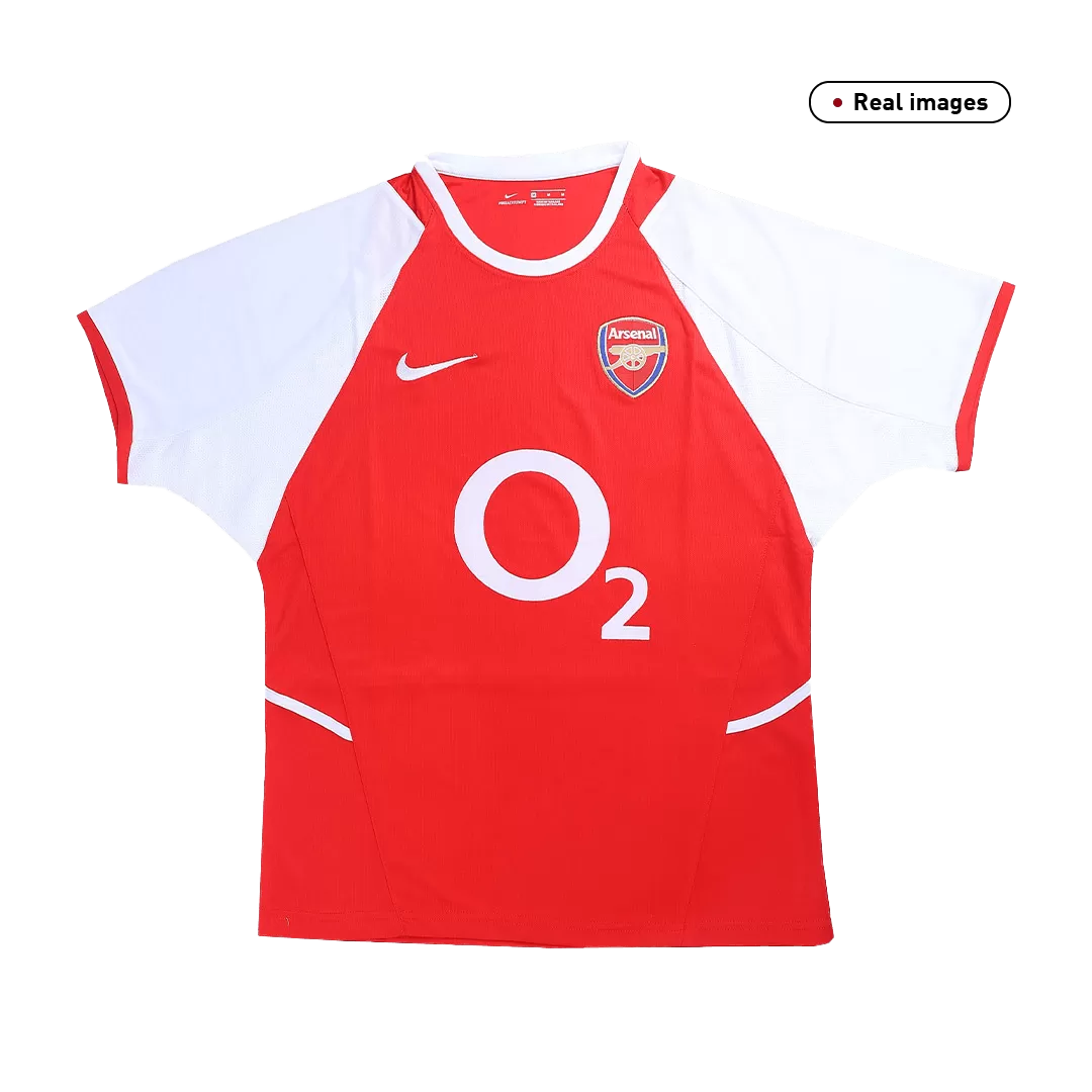 Arsenal Classic Football Shirt Home 2002/03 - bestfootballkits