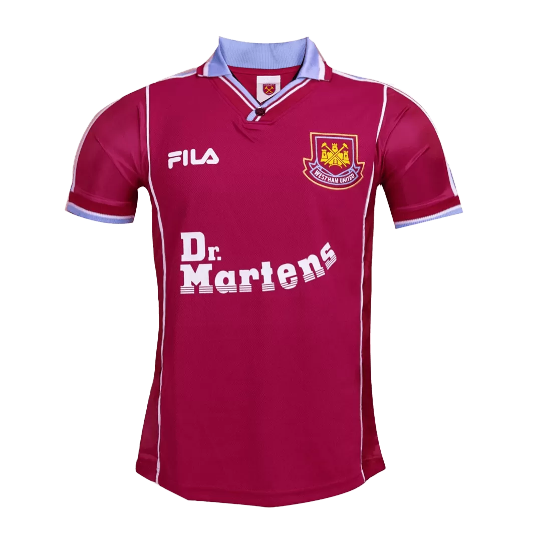 West Ham United Classic Football Shirt Home 1999/1 - bestfootballkits