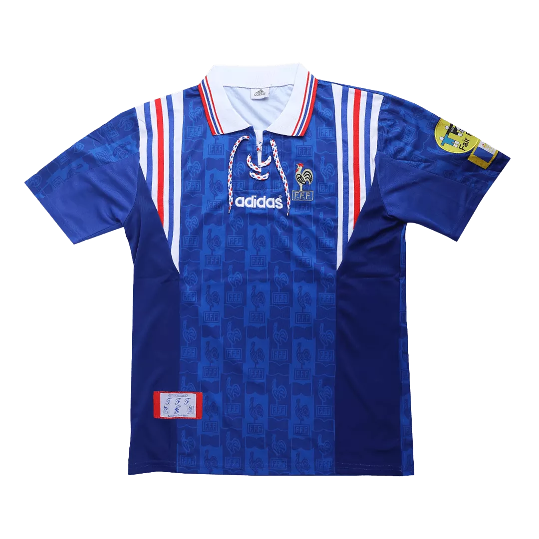 France Classic Football Shirt Home 1996