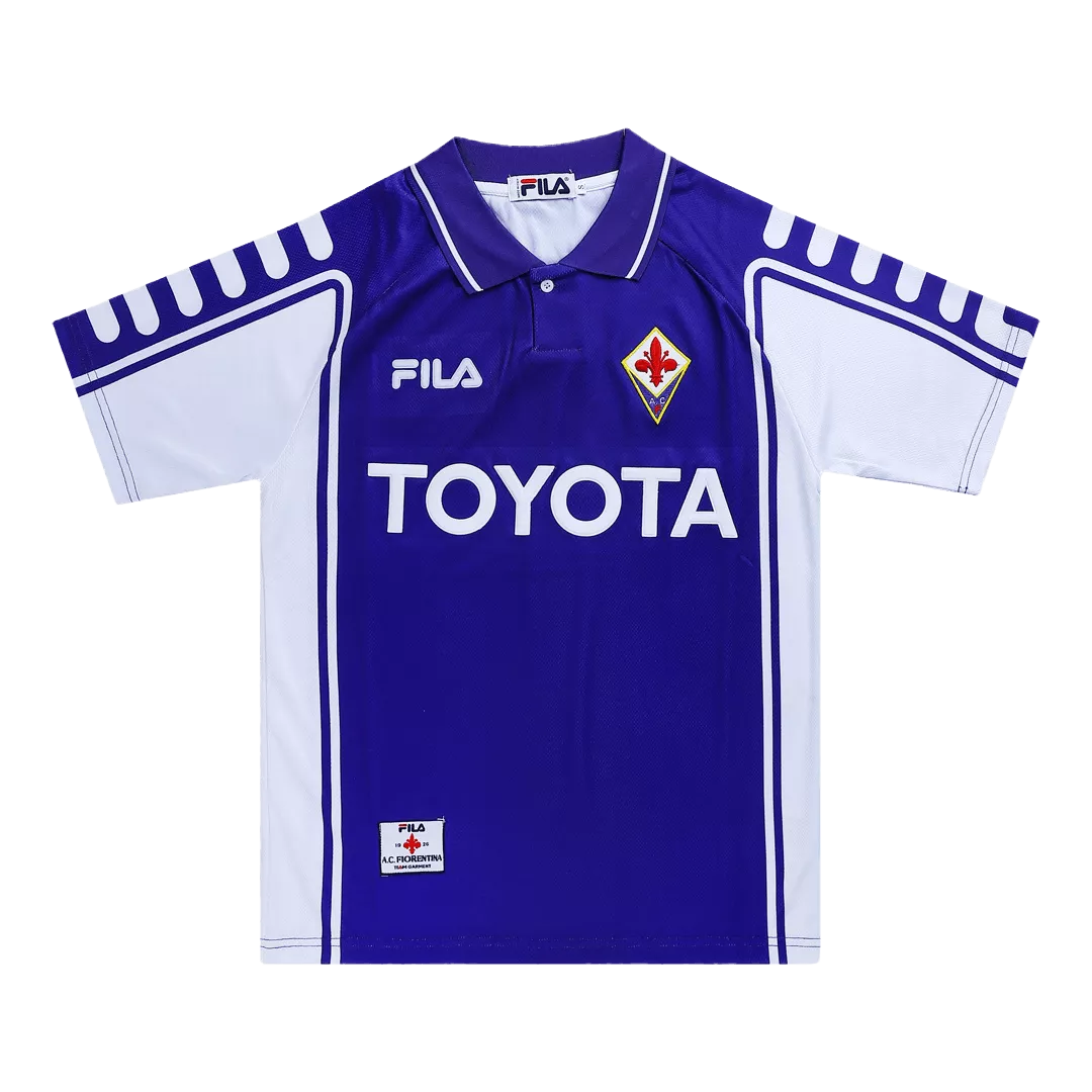 Fiorentina Classic Football Shirt Home 1999/00