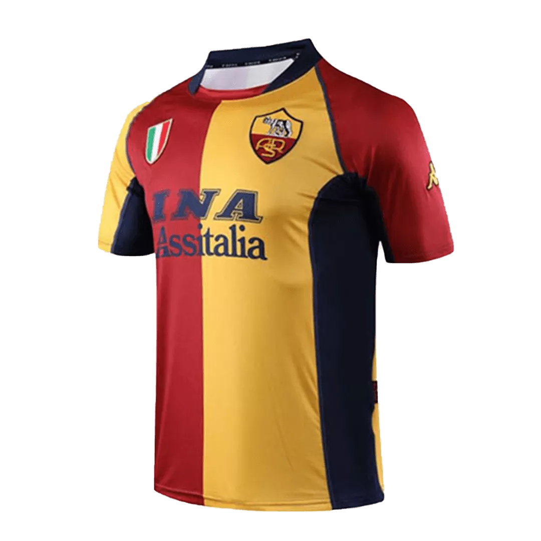 Roma Classic Football Shirt Third Away 2001/02