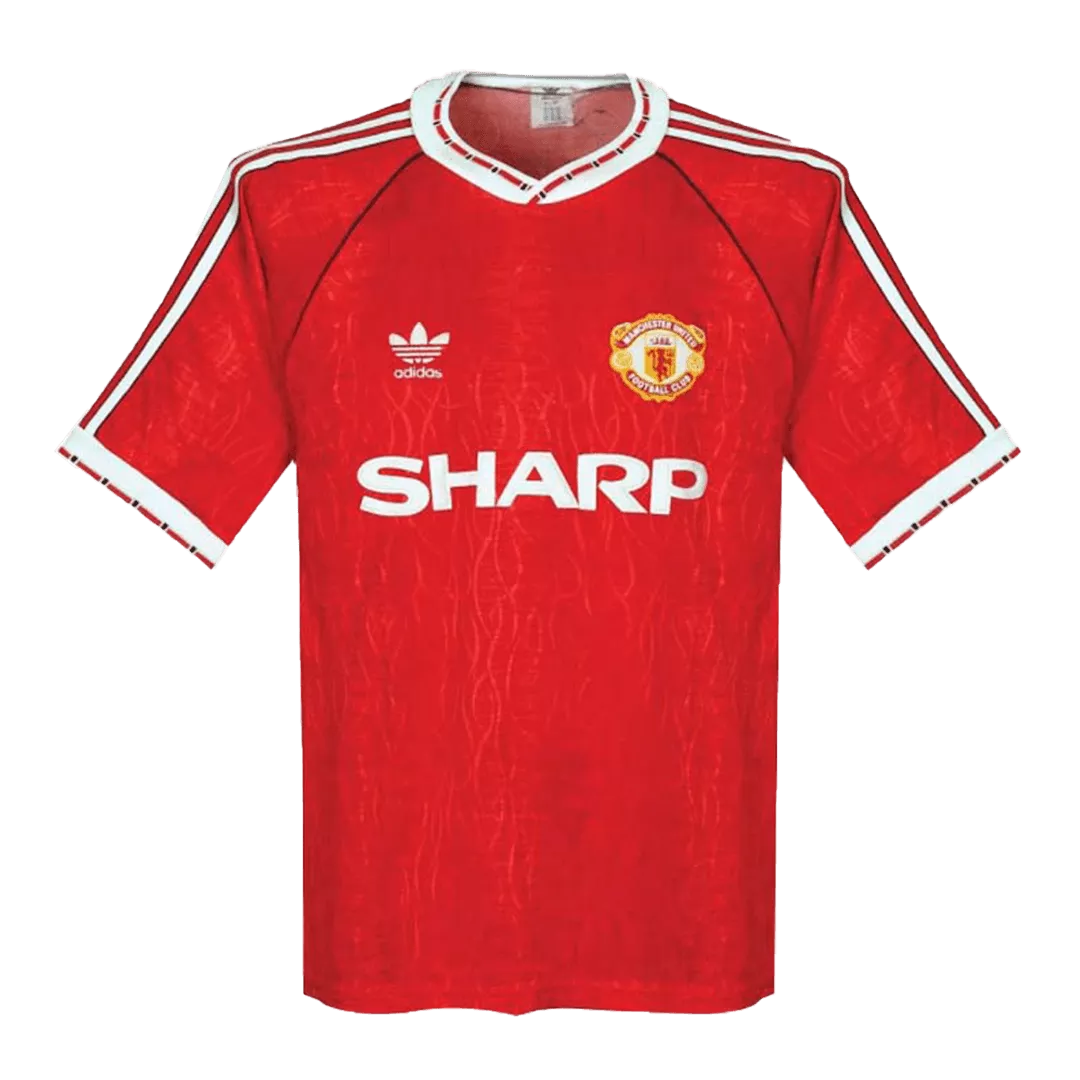 Manchester United Classic Football Shirt Home 1990/92