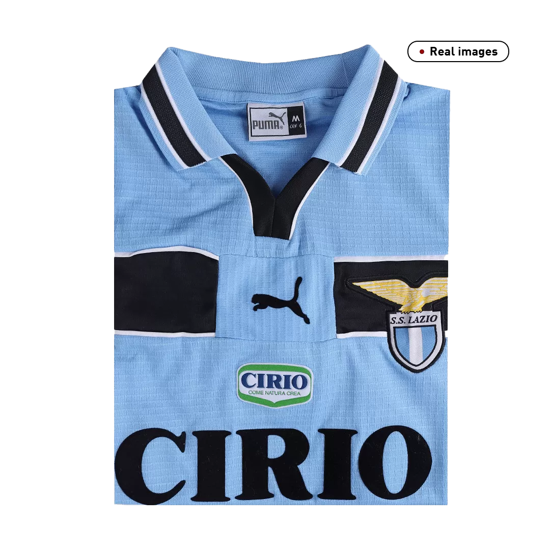 Lazio Classic Football Shirt Home 1999/00 - bestfootballkits