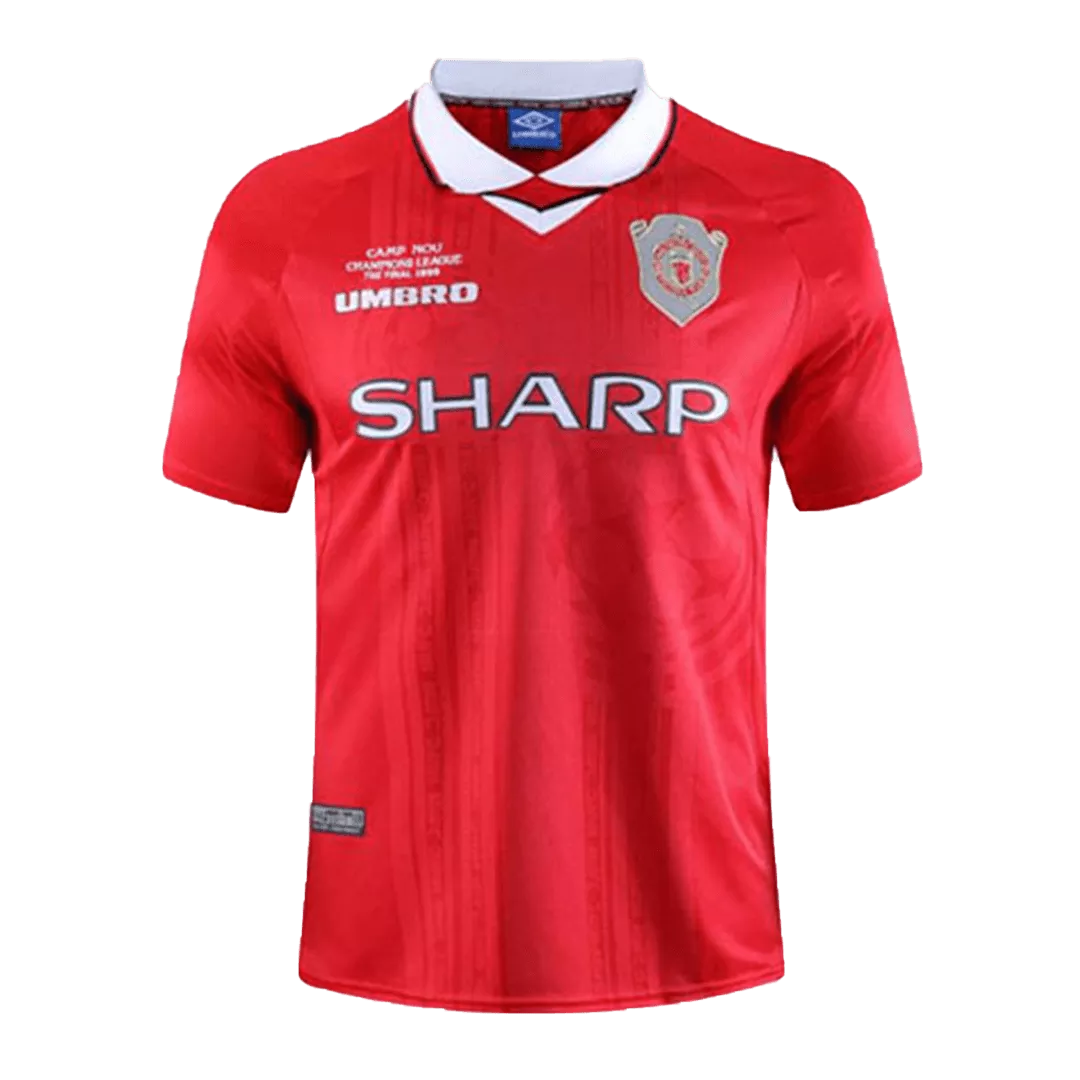 Manchester United Classic Football Shirt Home 1999/00
