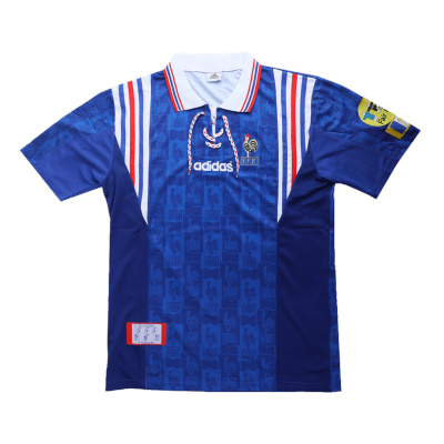 France Classic Football Shirt Home 1996 - bestfootballkits