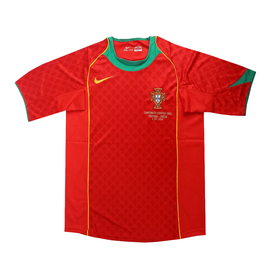 Portugal Classic Football Shirt Home 2004