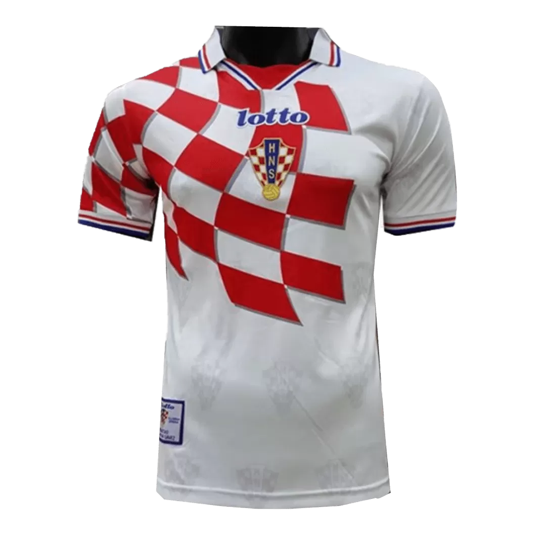 Croatia Classic Football Shirt Home 1998