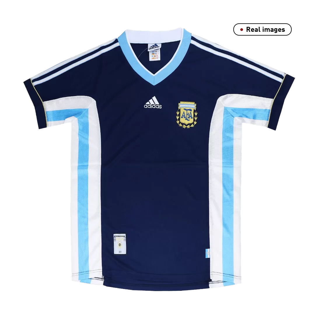 Argentina Classic Football Shirt Away 1998 - bestfootballkits