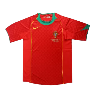 Portugal Classic Football Shirt Home 2004 -Euro Final - bestfootballkits