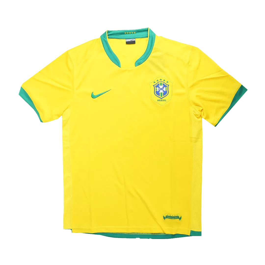 Brazil Classic Football Shirt Home 2006
