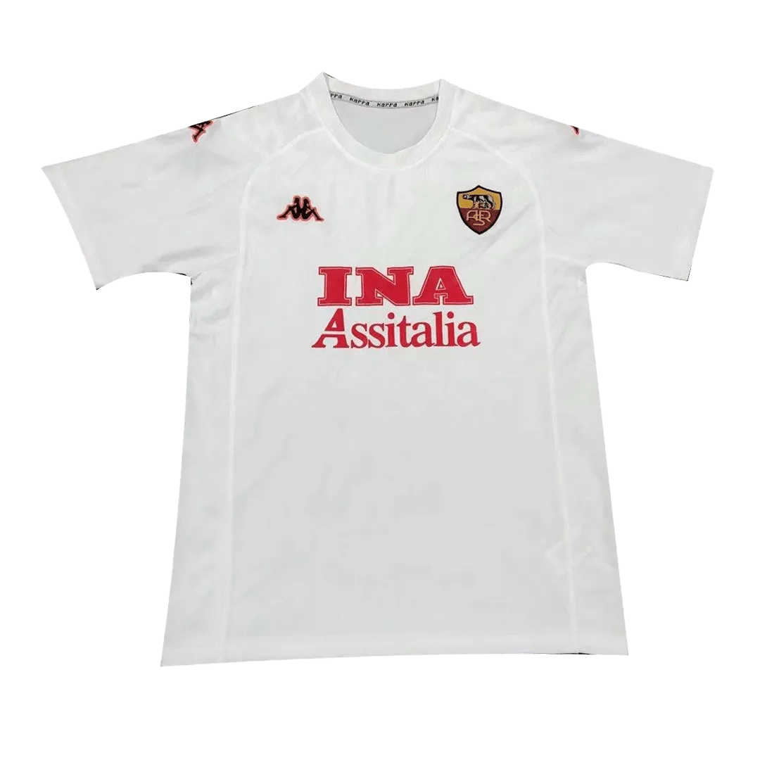 Roma Classic Football Shirt Away 2000/01