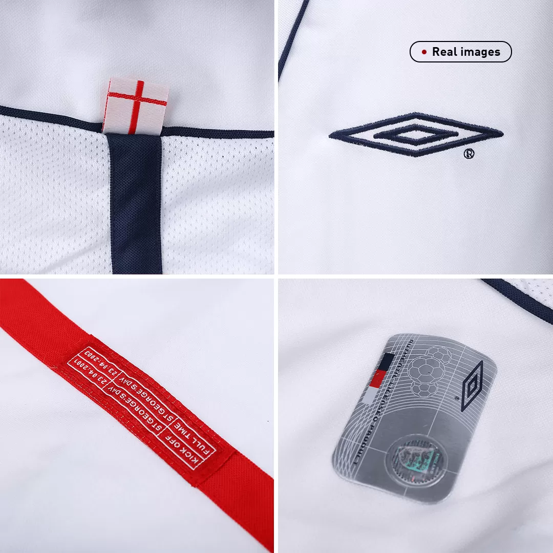 England Classic Football Shirt Home 2002 - bestfootballkits
