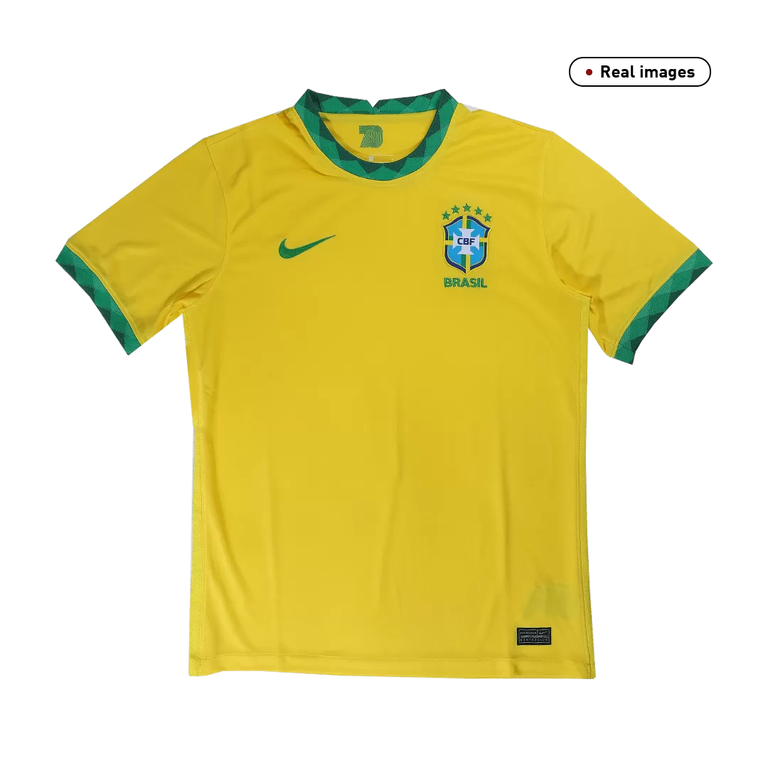 FIRMINO #20 Brazil Football Shirt Home 2021 - bestfootballkits