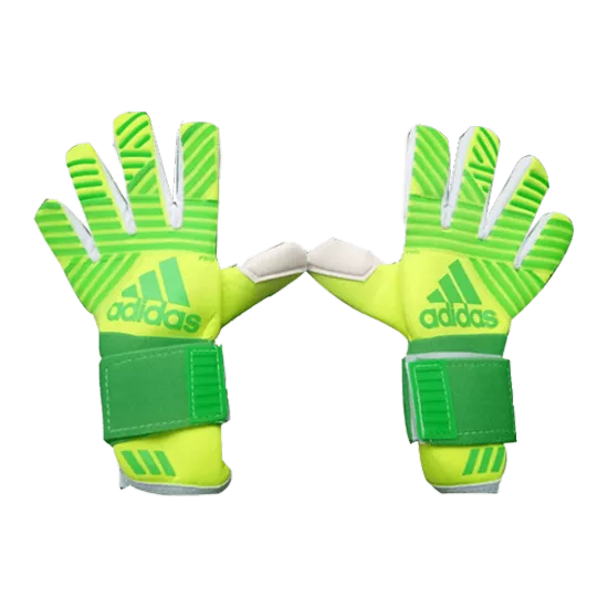 AD Green ACE Goalkeeper Gloves - bestfootballkits