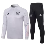 Germany Zipper Sweatshirt Kit(Top+Pants) 2020 - bestfootballkits