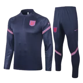 England Zipper Sweatshirt Kit(Top+Pants) 2020 - bestfootballkits