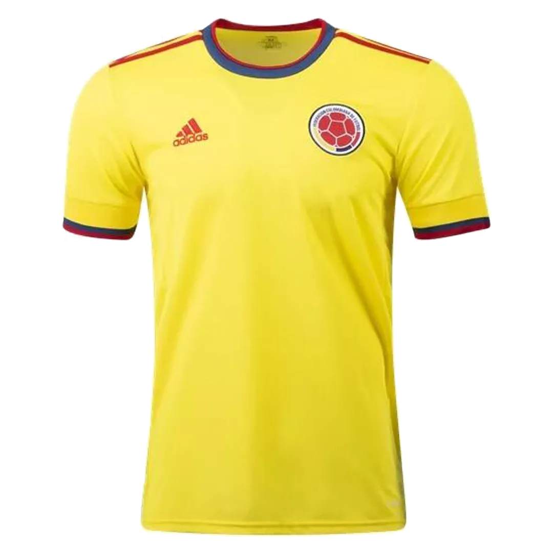 Authentic Colombia Football Shirt Home 2021