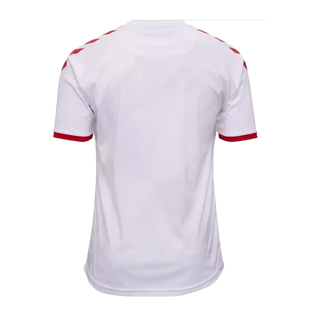 JENSEN #24 Denmark Football Shirt Away 2021 - bestfootballkits
