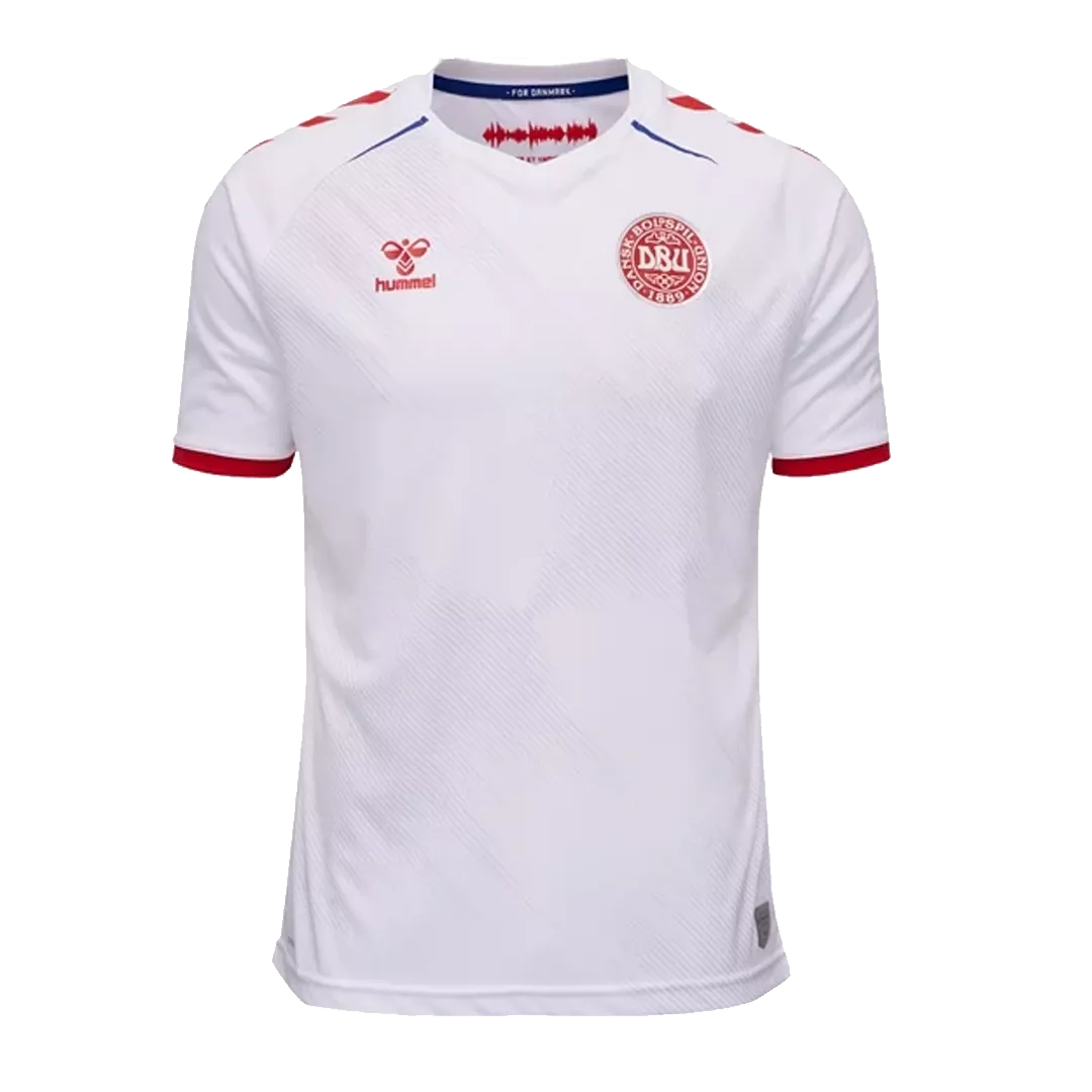 HØJBJERG #23 Denmark Football Shirt Away 2021 - bestfootballkits