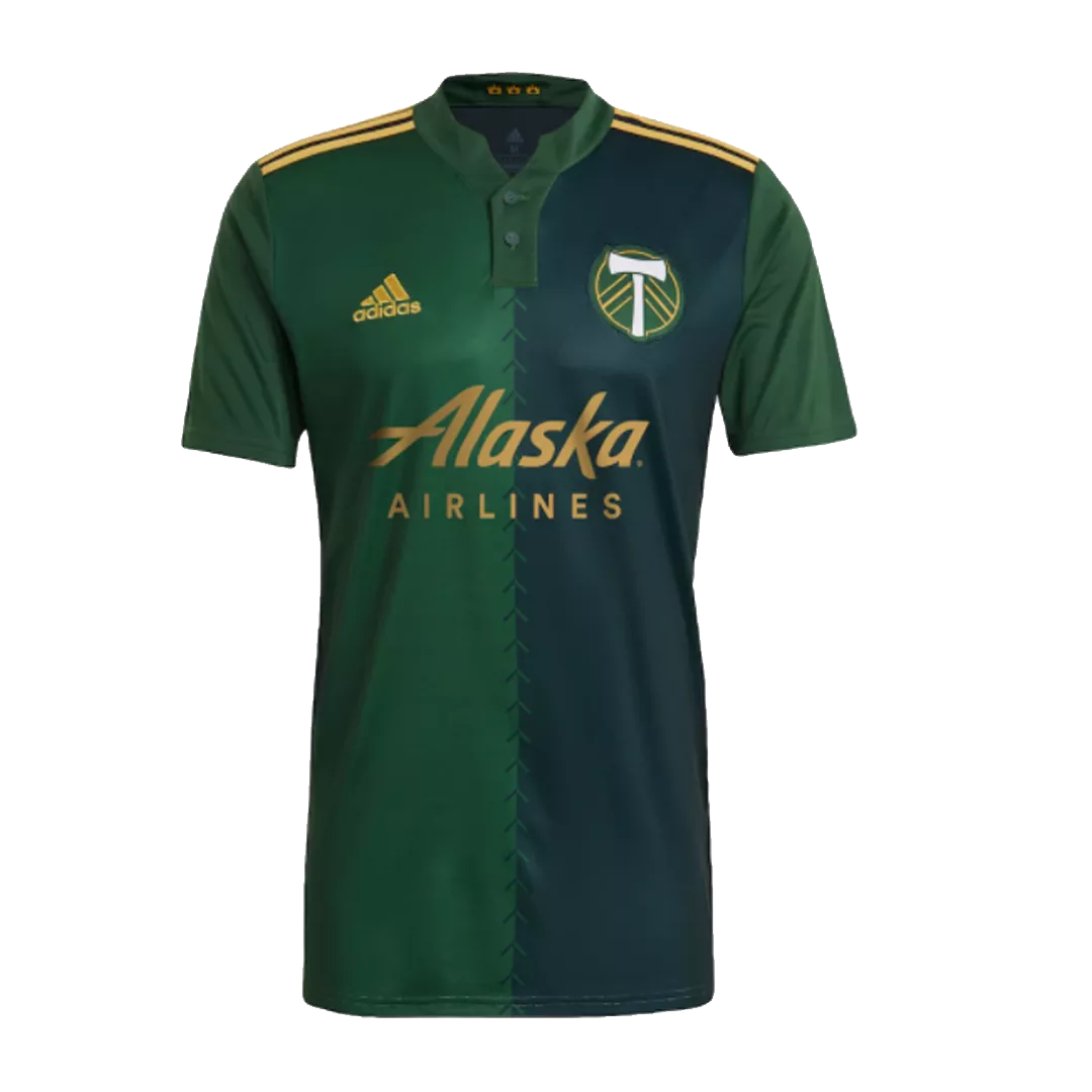 Authentic Portland Timbers Football Shirt Home 2021