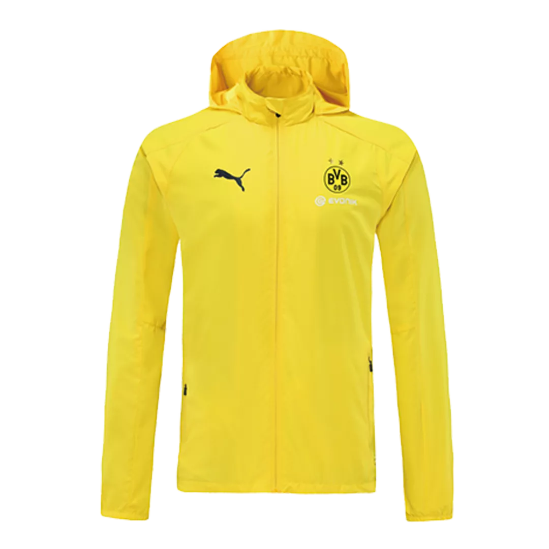 Borussia Dortmund Windbreaker Hoodie Jacket 2021/22 - bestfootballkits