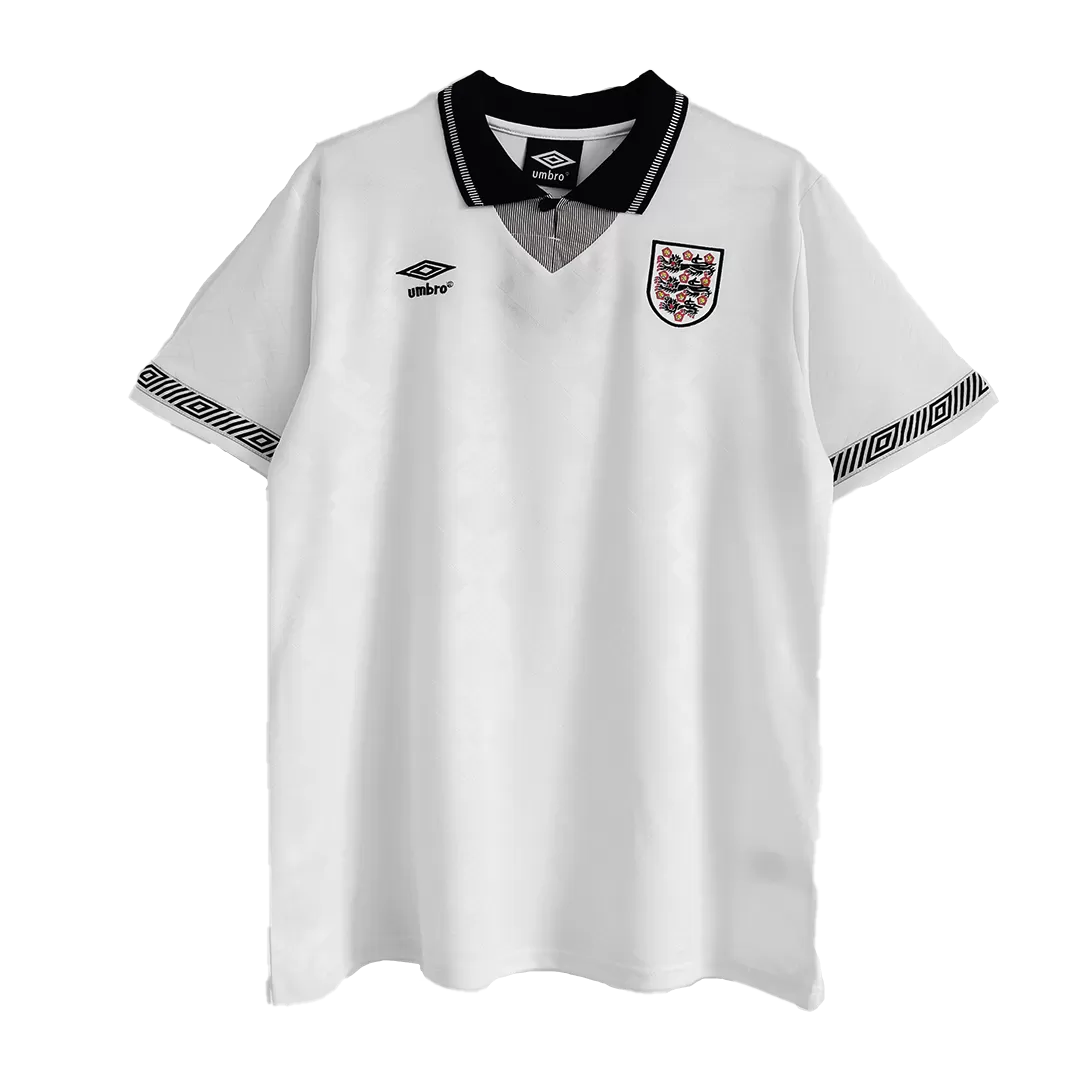 England Classic Football Shirt Home 1990