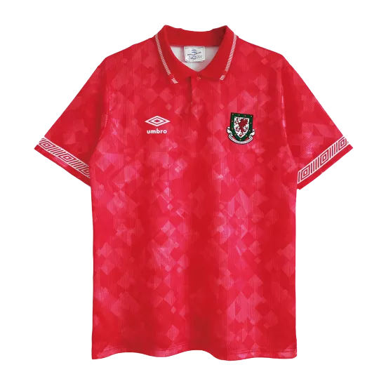 Wales Classic Football Shirt Home 1990/92 - bestfootballkits