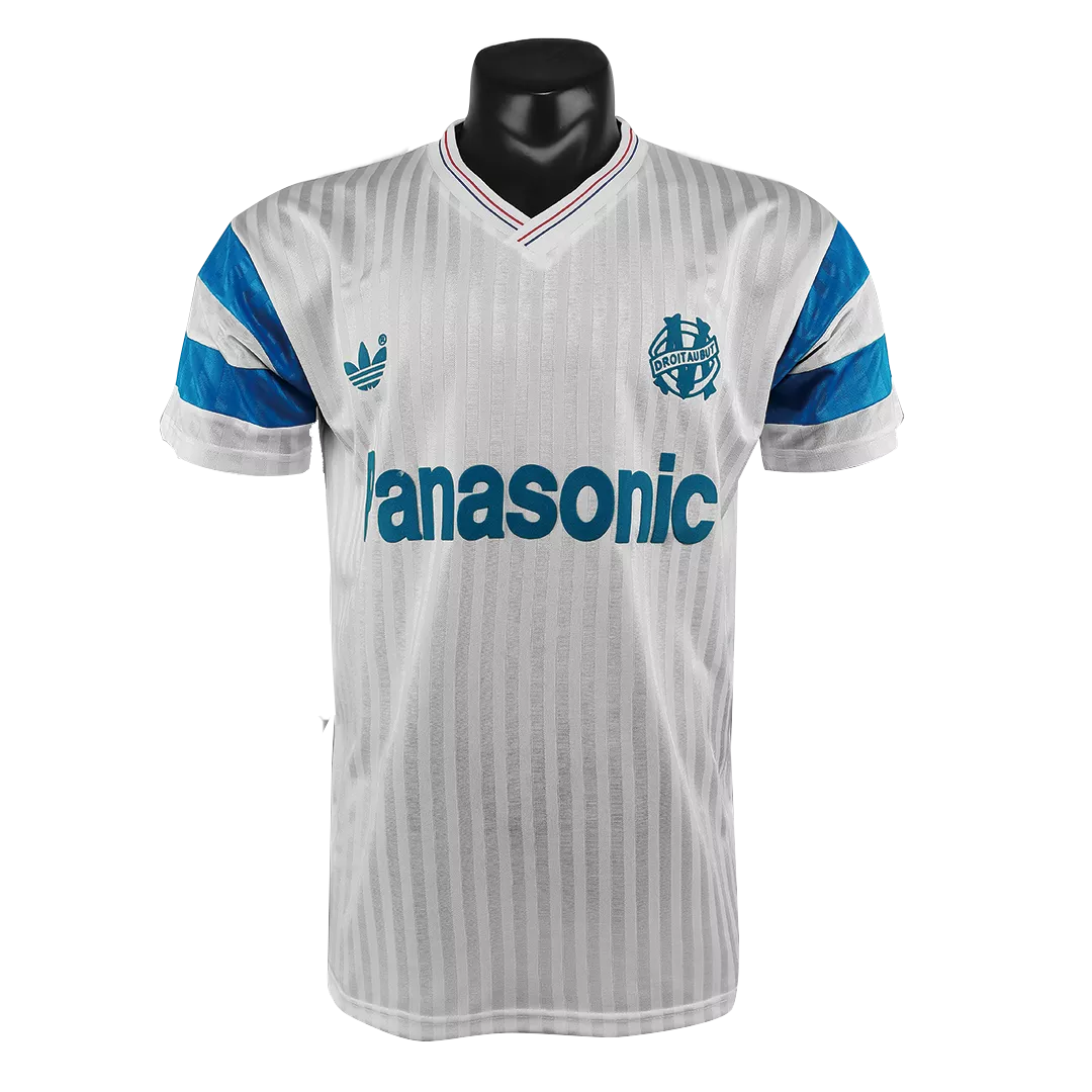Marseille Classic Football Shirt Home 1990
