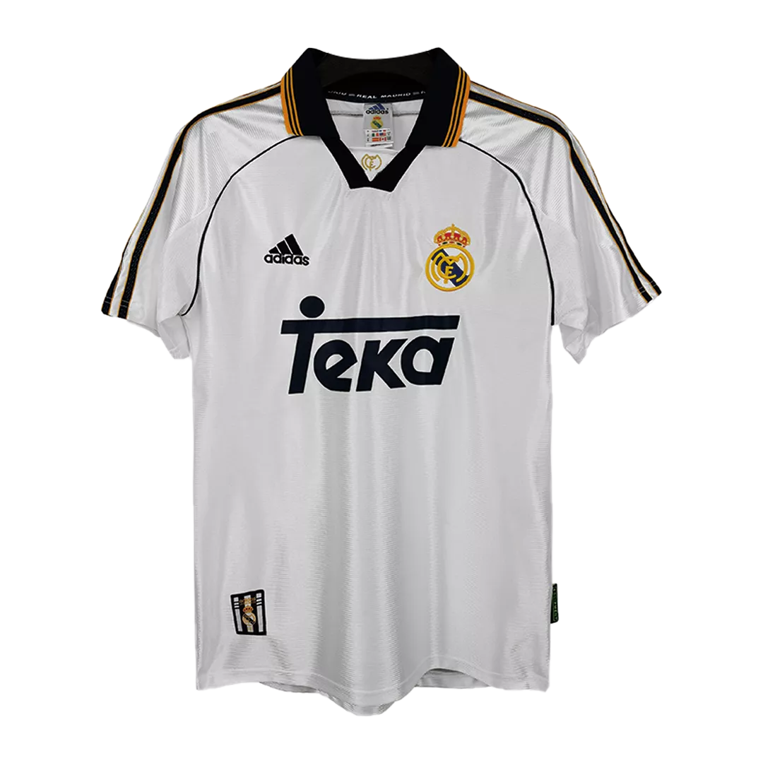 Real Madrid Classic Football Shirt Home 1998/00