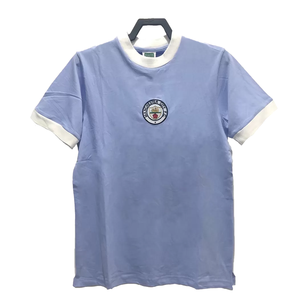 Manchester City Classic Football Shirt Home 1972
