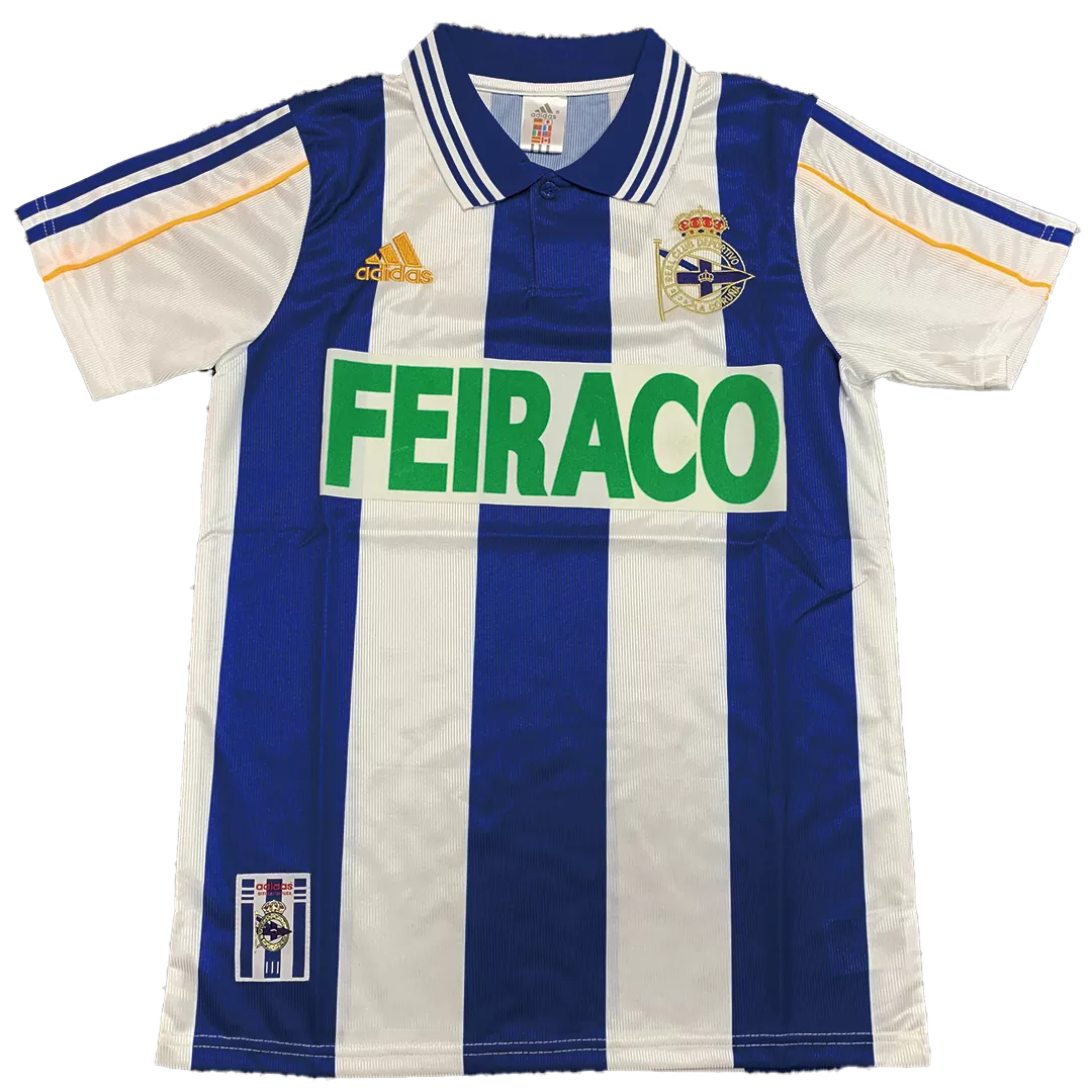 Deportivo La Coruña Classic Football Shirt Home 1999/00